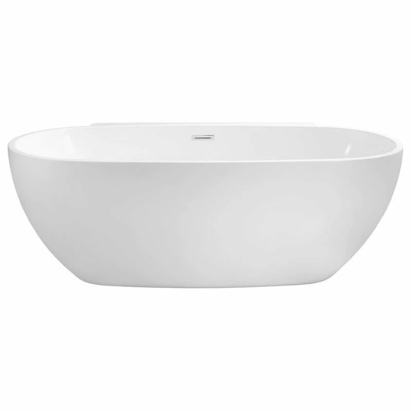 Coupon 👏 59" Streamline N-300-59FSWH-FM Soaking Freestanding Tub With Internal Drain 💯 - Image 2