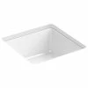 Best Pirce 🌟 Kohler K-8188 Verticyl 13-1/16" Square Vitreous China Undermount - White 🎉
