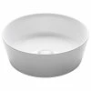 Cheapest 🧨 Kraus USA, Inc. Viva Ceramic Round Vessel Bathroom Sink, White 🔔