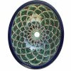 Best deal 🌟 Fine Crafts & Imports Green Peacock Ceramic Talavera Sink 🧨