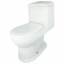 Deals ๐ Renovators Supply Manufacturing One Piece Toilet In White For Children With Push-button Flush 11 3/4" Height ๐ฅ
