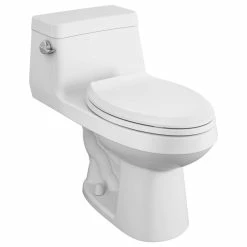Cheap 😉 American Standard Brands Colony Right Height Elongated One-Piece Toilet With Seat, White 😀