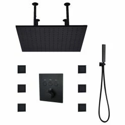 Top 10 🧨 Fontana Showers Royal Multi Color Water Powered LED Shower Adjustable Body Jets 🎁