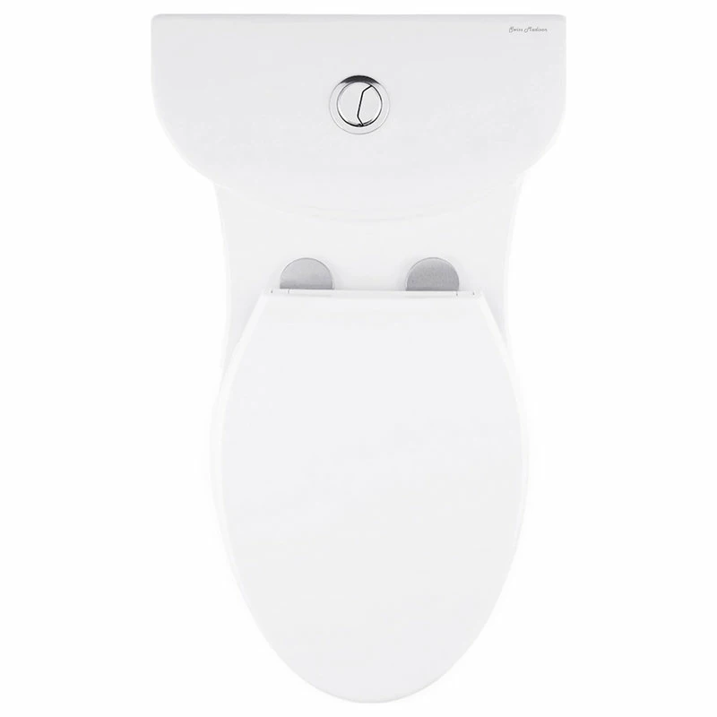 Cheap ๐ Swiss Madison Sublime One Piece Elongated Toilet, Glossy White, Dual Flush ๐ - Image 9