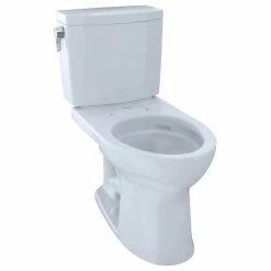 Hot Sale ❤️ Toto Drake II 1G Elongated 1.0 GPF Toilet, Cotton White 🔥