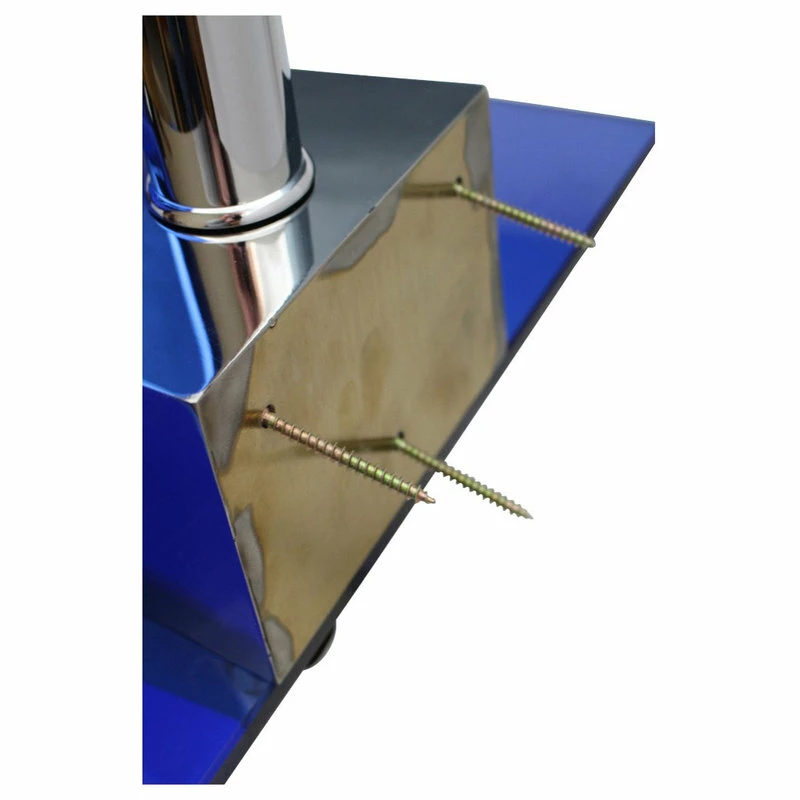 Cheap โญ Renovators Supply Manufacturing Blue Glass Wall Mount Sink Lotus Design With Chrome Faucet, Drain And Towel Bar ๐ - Image 12