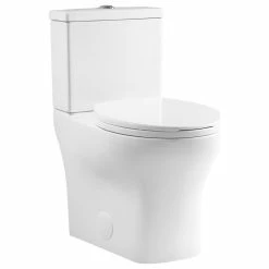Brand new 🌟 Swiss Madison Sublime II Compact Two Piece Toilet 24" Long Dual Flush 0.8/1.28 GPF Elongated 🎁