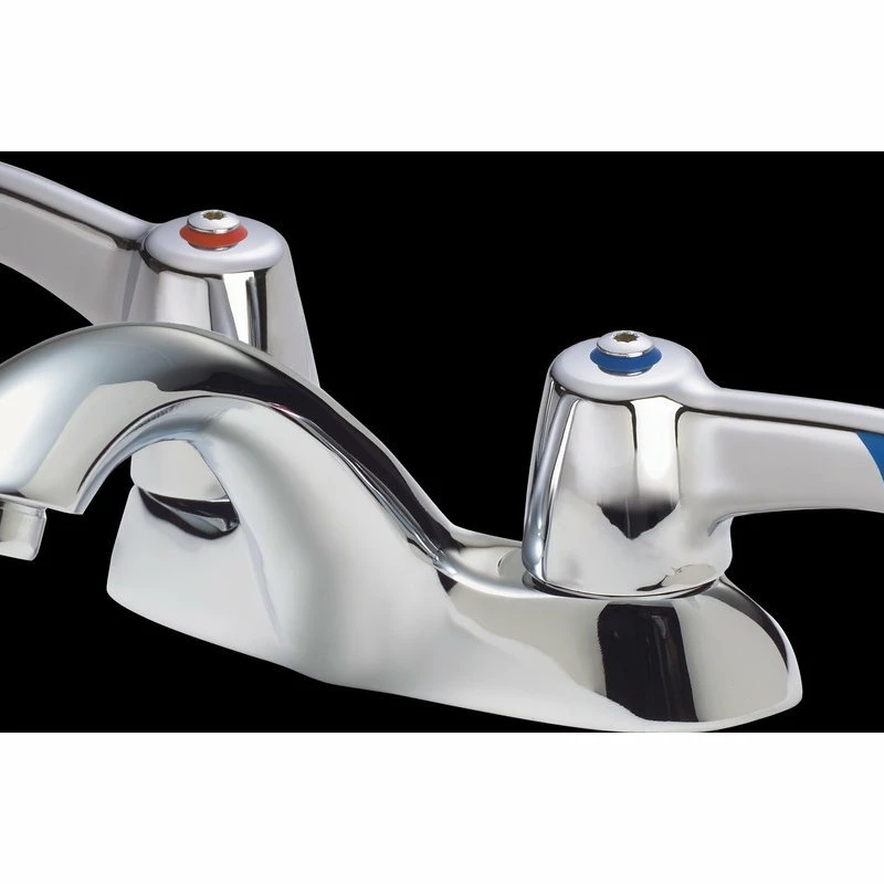 Outlet โญ Delta Faucet Delta 2-Hole Centerset Faucet With Double Lever Handle, Polished Chrome ๐ - Image 2