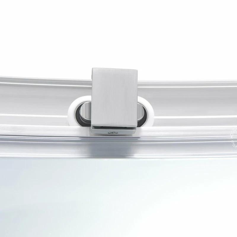 Best reviews of 🥰 OVE Decors Breeze 34 Shower Kit, Clear Glass Walls And Base, Satin Nickel 🔔 - Image 9