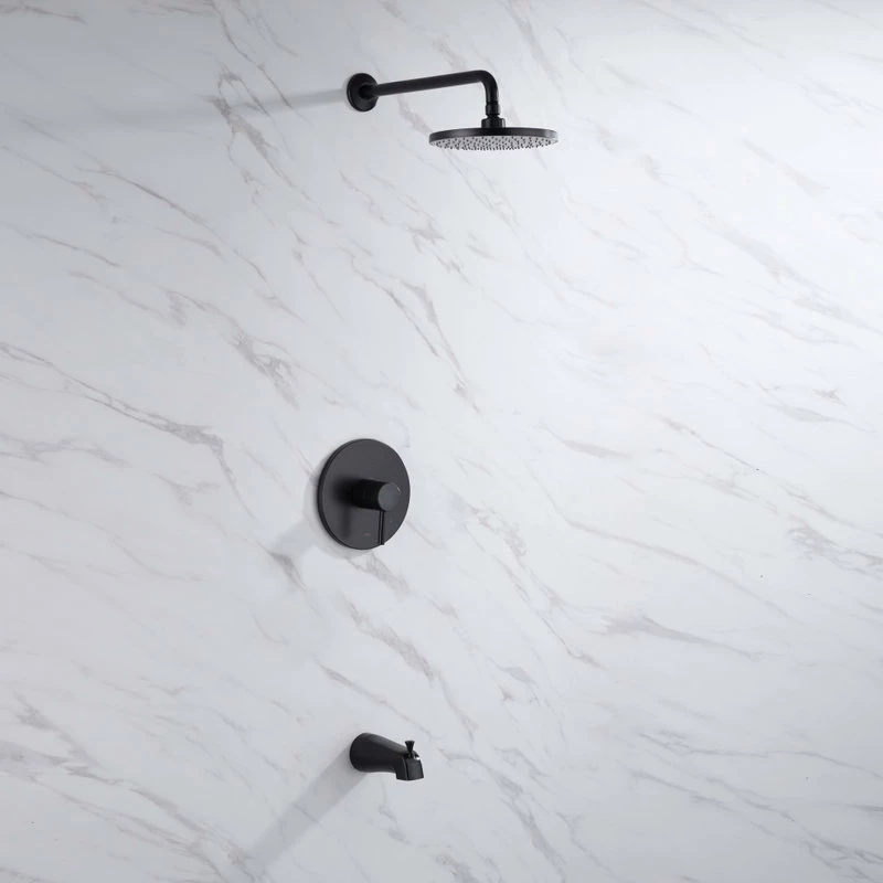 Coupon ๐ Luxier SS-C01-T-V Rainfall Shower Faucet With Valve And Spout, Oil Rubbed Bronze ๐คฉ - Image 3