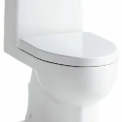 Brand new 🧨 Kohler Reach 1-Piece Compact Elongated Dual-Flush Toilet, White 🛒