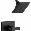 Flash Sale 😀 Delta Faucet Delta Pivotal Monitor 14 Series H2Okinetic Shower Trim, Matte Black, T14299-BL ⌛