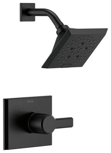 Flash Sale π Delta Faucet Delta Pivotal Monitor 14 Series H2Okinetic Shower Trim, Matte Black, T14299-BL β