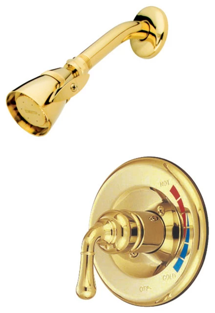 Brand new ๐ฅ Kingston Brass Shower Faucet, Polished Brass โญ