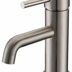 Best Sale 🥰 Vanity Art LLC Vanity Art Single-Handle Faucet, Brushed Nickel, 6.5" 🔥