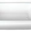 Brand new 🛒 Kingston Brass VTAP663222R Aqua Eden 66" Three Wall Alcove - White 🛒