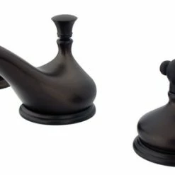 Top 10 ✨ Kingston Brass Widespread Bathroom Faucet With Brass Pop-Up, Oil Rubbed Bronze 🌟