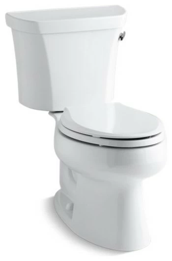 Flash Sale ๐งจ Kohler Wellworth 2-Piece Elongated 1.28 GPF Toilet W/ Right-Hand Lever, White ๐ฏ