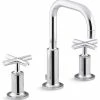 Best reviews of 🥰 Kohler Purist Widespread Bathroom Faucet W/ Low Cross Handles, Polished Chrome 🥰