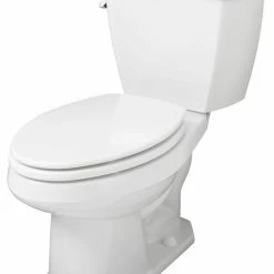 New 😍 Gerber Plumbing Gerber Av-21-812 Avalanche Vitreous China 2-Piece Elongated Toilet ⌛