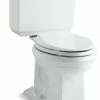 Cheapest ❤️ Kohler Memoirs Stately 2-Piece Elongated 1.28 GPF Toilet, White 🛒