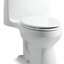 Best reviews of 🔥 Kohler Santa Rosa 1-Piece Elongated 1.6 GPF Toilet W/ Left-Hand Lever, White 💯