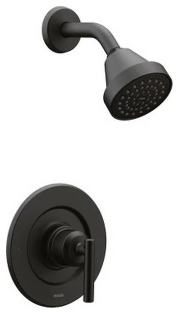 Cheap ✨ Moen Gibson 1.75 GPM Posi-Temp Pressure Balanced Shower Trim Kit, Matte Black ⭐