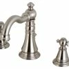 Best Sale 🌟 Kingston Brass Fauceture Widespread Bathroom Faucet With Retail Pop-Up, Brushed Nickel 🛒