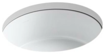 Best deal ๐ Kohler Verticyl Round Under-Mount Bathroom Sink, White ๐