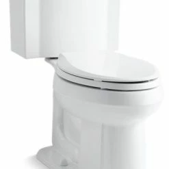 Buy 😀 Kohler Devonshire 2-Piece Elongated 1.28 GPF Toilet W/ Left-Hand Lever, White 🔥