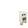 Budget 💯 Ucore Inc. Ucore Concealed Rain Shower With Tub Filler Kit, Brush Nickel ⌛
