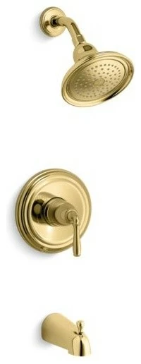 Buy 🛒 Kohler Devonshire Bath/Shower Valve Trim, Vibrant Polished Brass ✔️