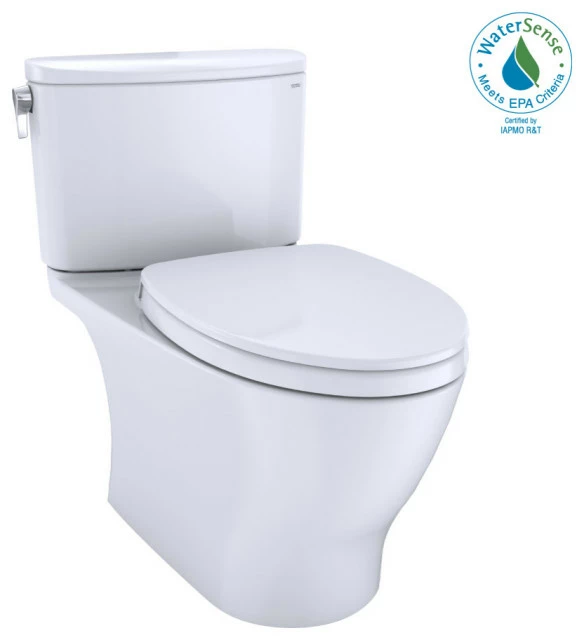 Coupon ๐ Toto Nexus 2P Elong 1.28GPF Toilet With CEFIONTECT And SS124 Seat Colonial White ๐